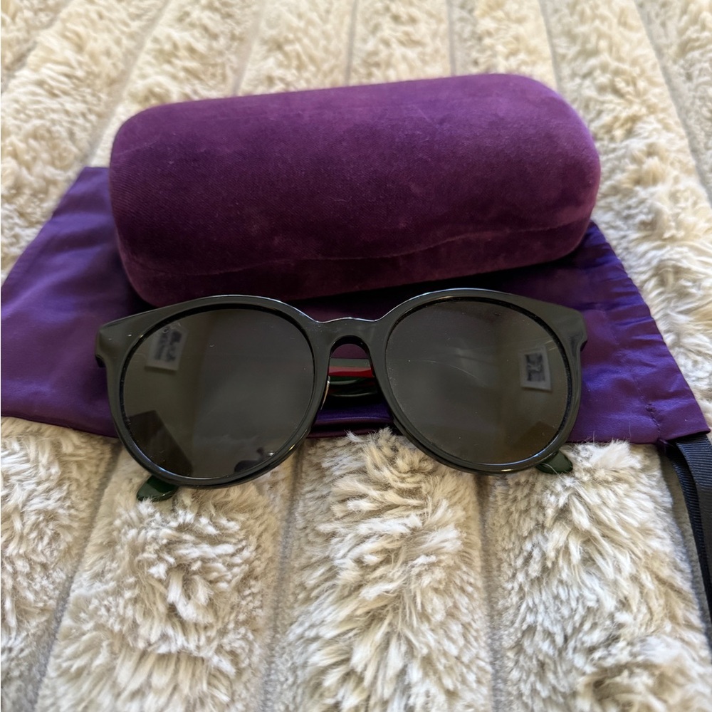 GUCCI ROUND-FRAME SUNGLASSES - Picture 5 of 9